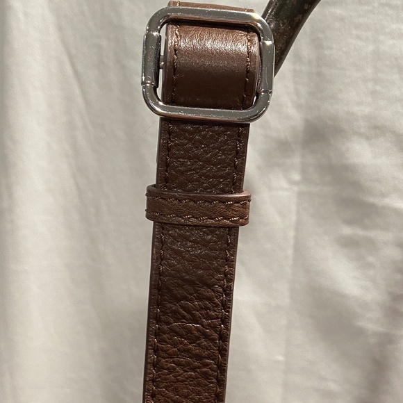 Danier Brown Leather Crossbody/Shoulder Bag – Genuine Leather Canadian Brand - Picture 8 of 12